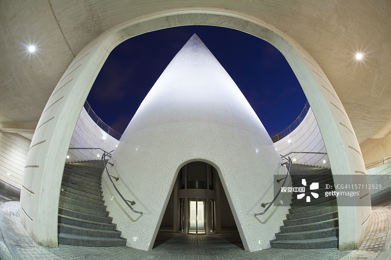 西班牙巴伦西亚的电梯井图片素材