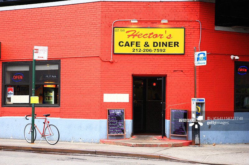 曼哈顿肉类加工区图片素材