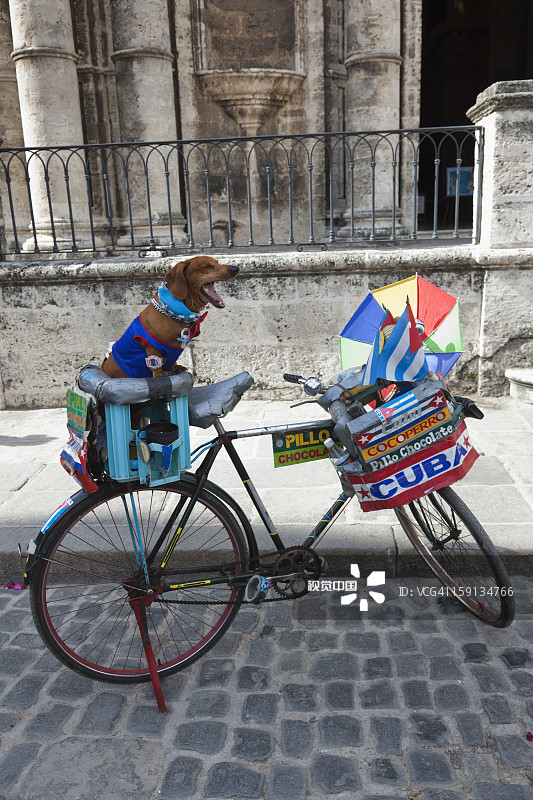 古巴哈瓦那旧城图片素材