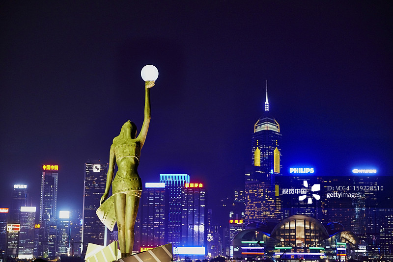 中国香港九龙星光大道图片素材