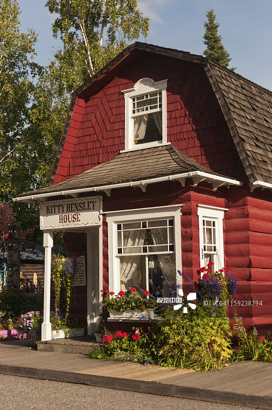 基蒂·亨斯利住宅图片素材