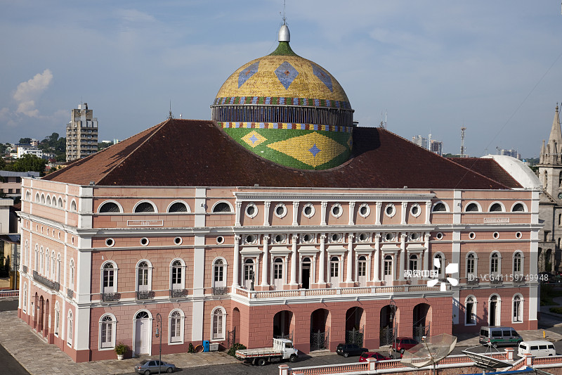 玛瑙斯亚马逊剧院图片素材