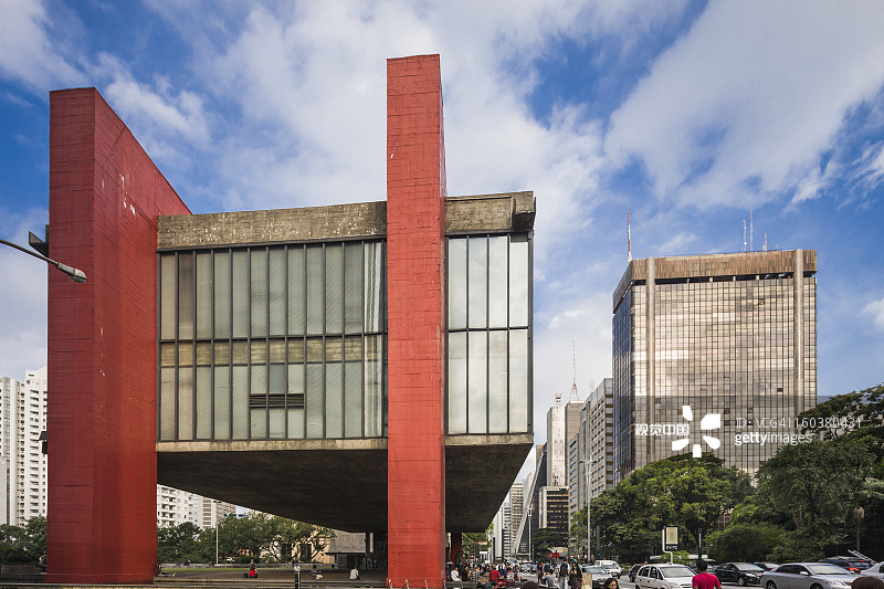 保利斯塔大街，圣保罗艺术博物馆图片素材