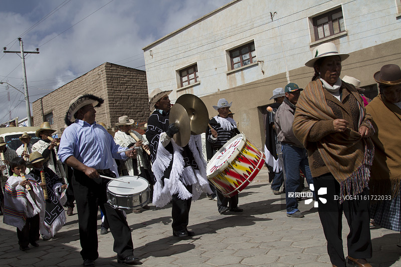 玻利维亚恰利亚帕塔艾马拉人图片素材