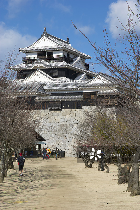 松山城图片素材