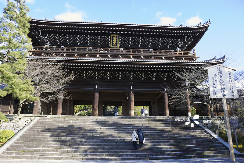 知恩院三门图片素材