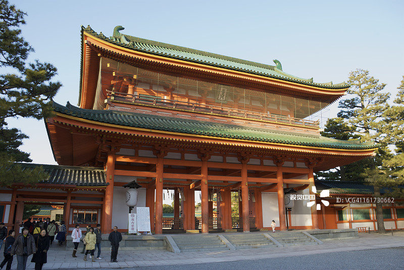 平安神宫应天门图片素材