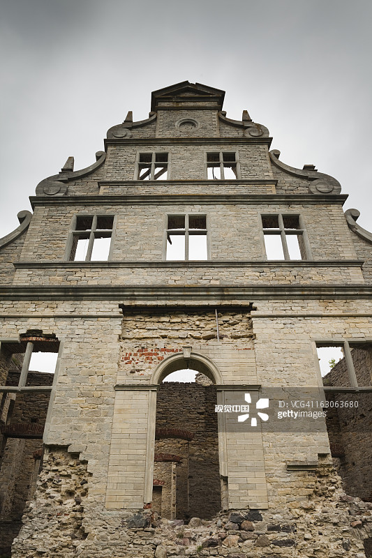 爱沙尼亚哈普萨卢小镇风貌图片素材