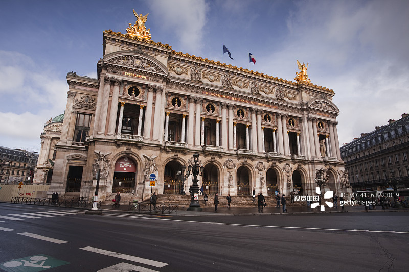 巴黎歌剧院图片素材
