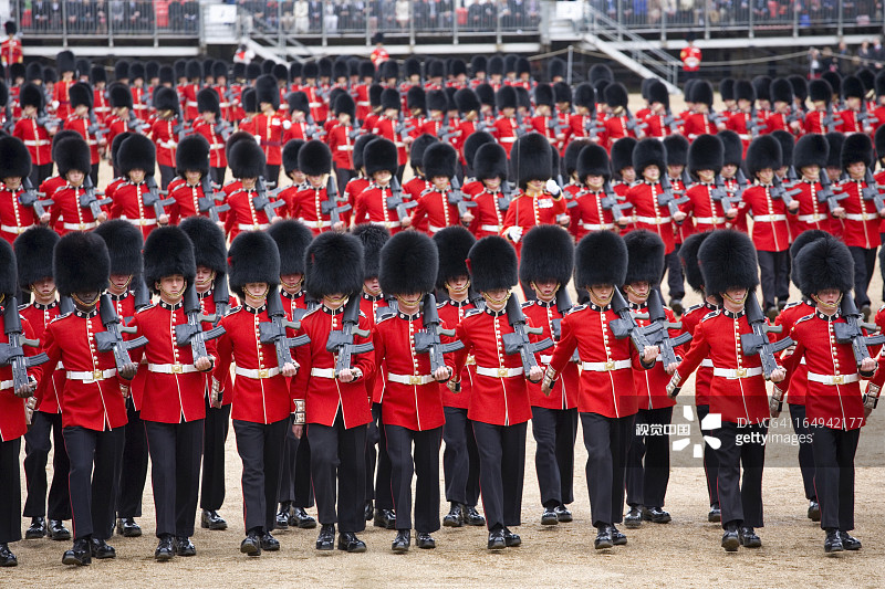 皇家阅兵仪式，伦敦，英格兰图片素材