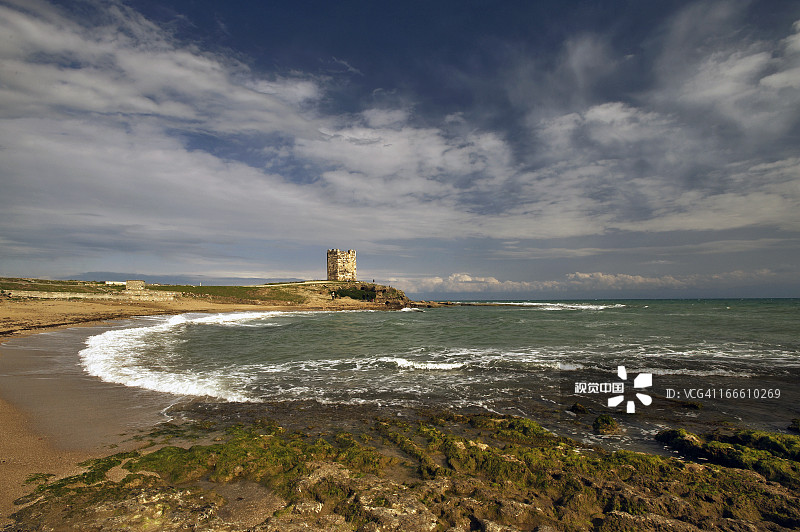 阿亚斯城堡-尤穆尔塔利克图片素材