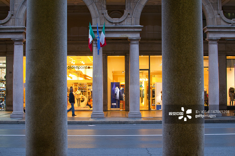 意大利皮埃蒙特都灵罗马大街图片素材