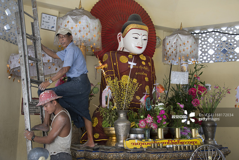 苏雷宝塔图片素材