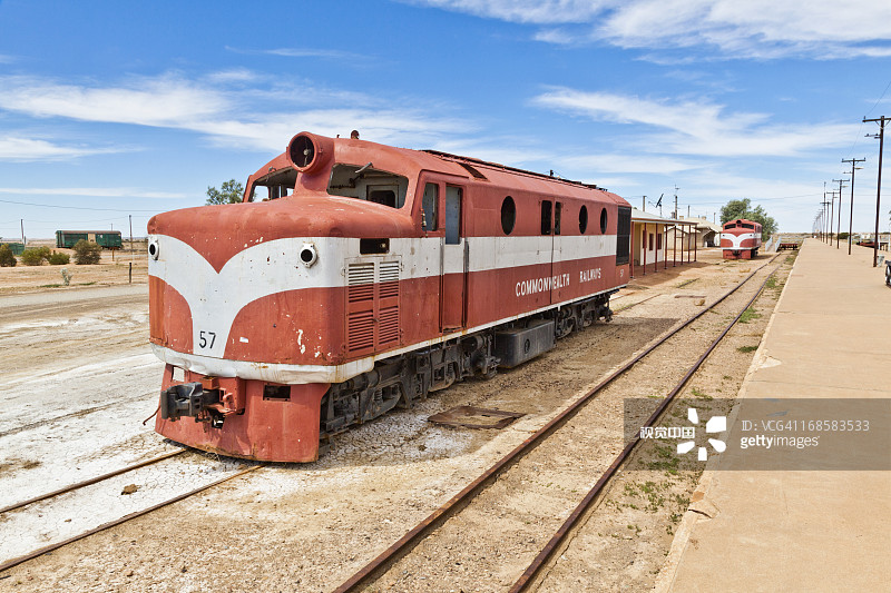 马里 Old Ghan 机车图片素材