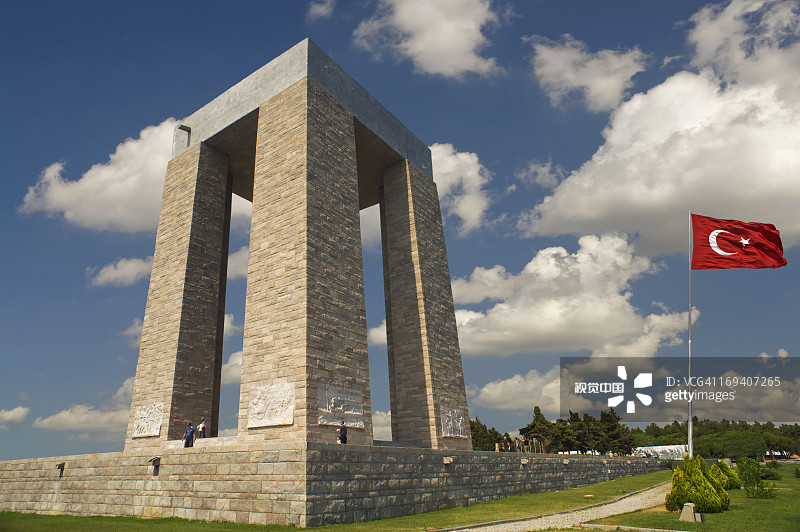 恰纳卡莱烈士纪念碑图片素材