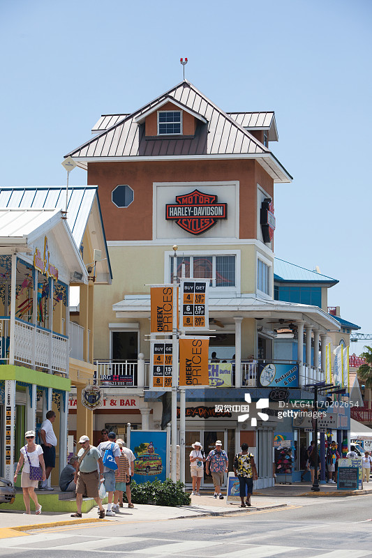 酒吧、餐厅和纪念品商店图片素材