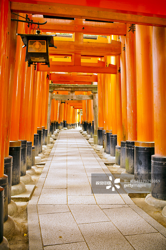 京都紫宸殿的道路图片素材