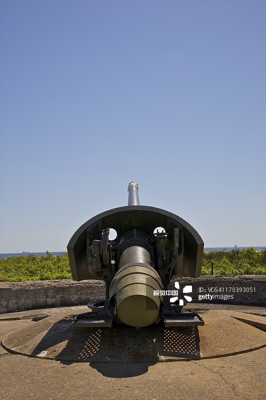 20世纪50年代指向天空的军用武器图片素材