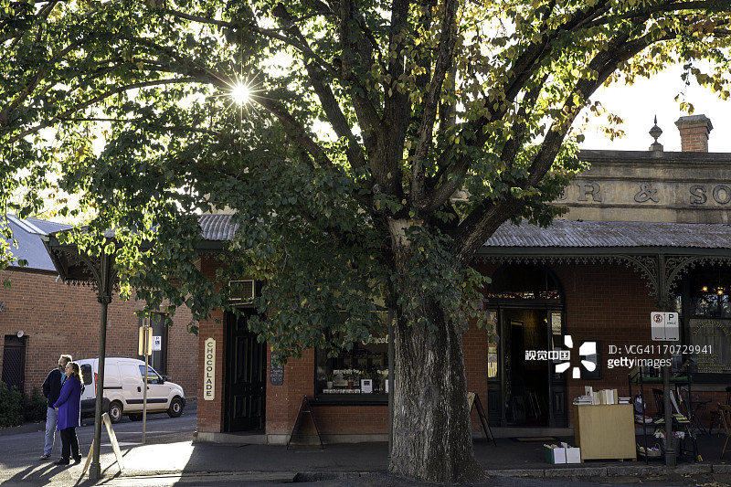 乡村小镇图片素材