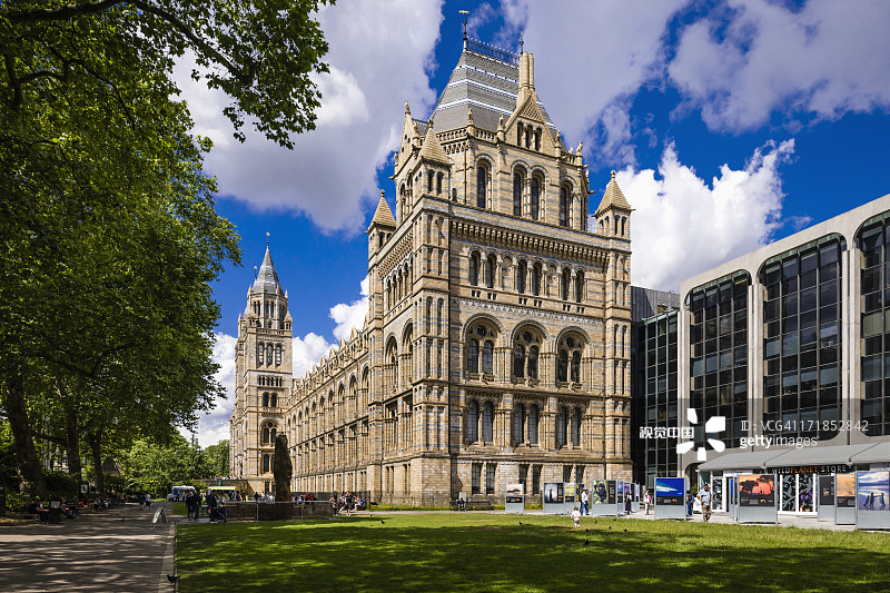 自然历史博物馆外景图片素材