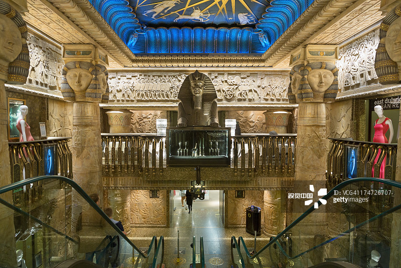 伦敦哈罗德百货商店图片素材