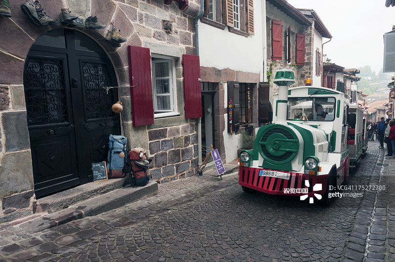 圣让-皮耶德波尔街景图片素材