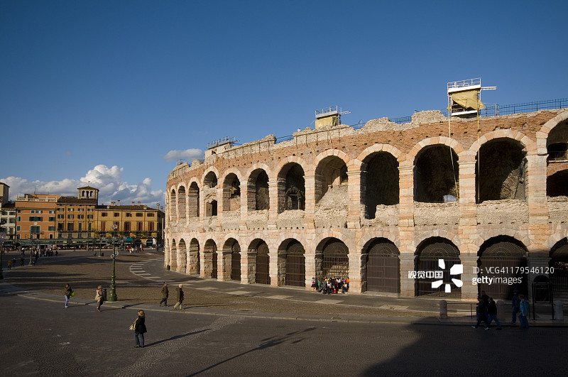 意大利维罗纳罗马竞技场图片素材