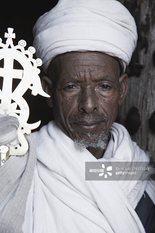 埃塞俄比亚科普特牧师图片素材