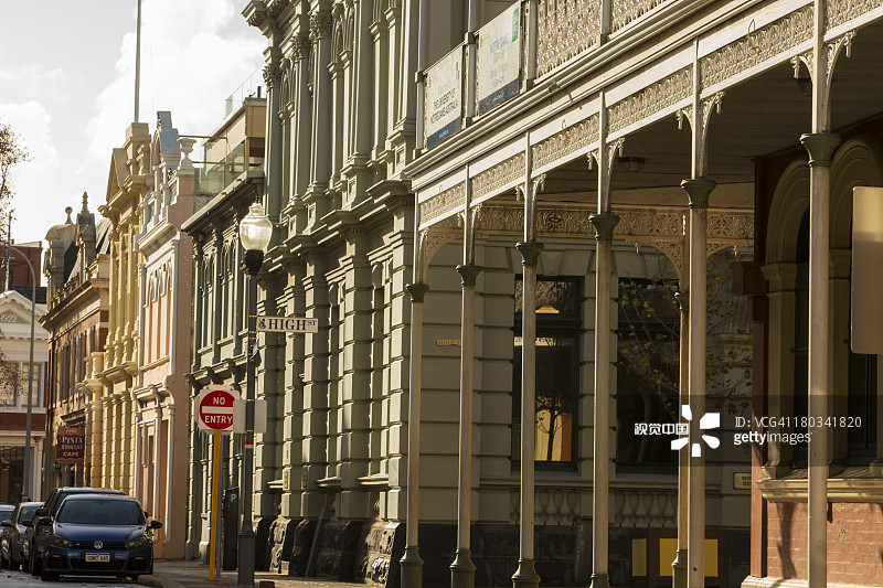弗里曼特尔历史街景图片素材