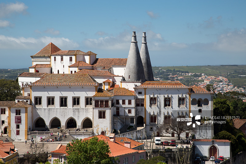 辛特拉国家宫殿图片素材