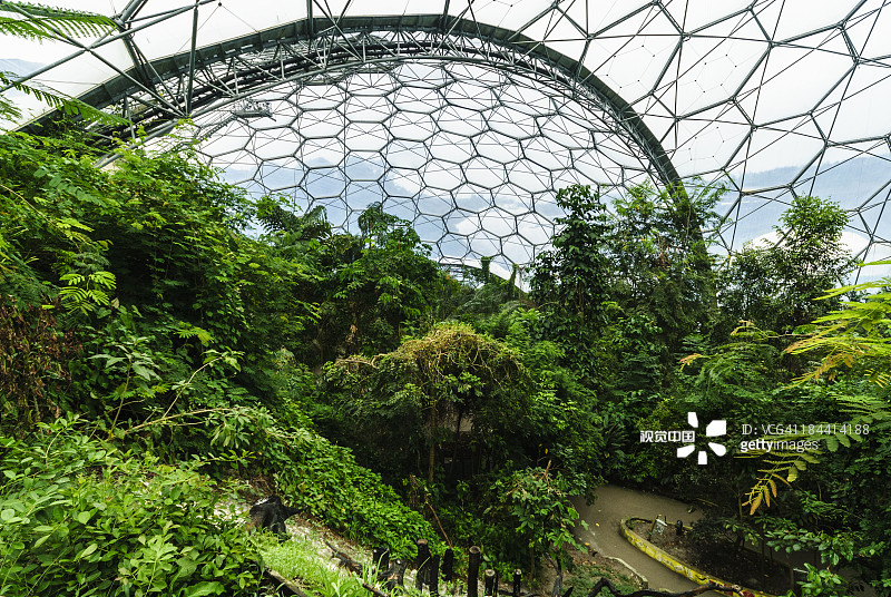 英国康沃尔郡伊甸园项目内部图片素材