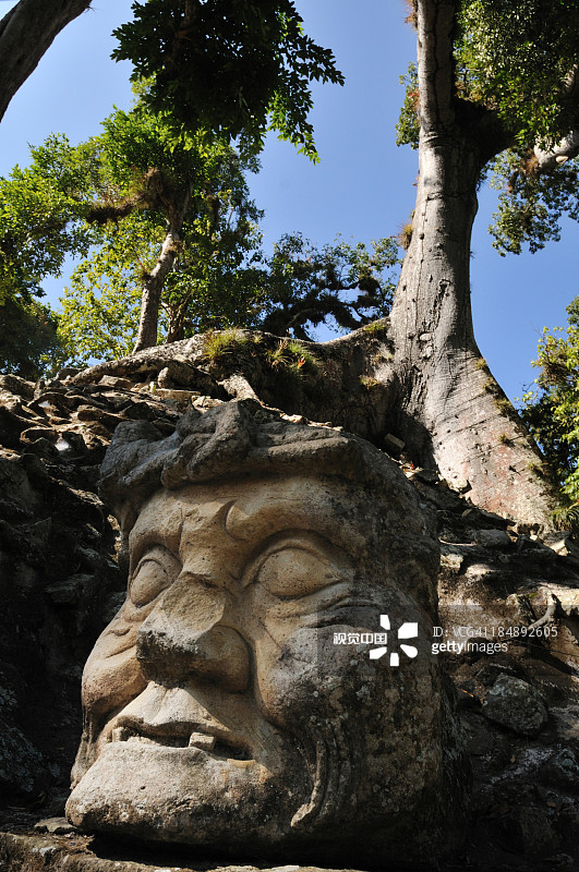 科潘玛雅遗址图片素材