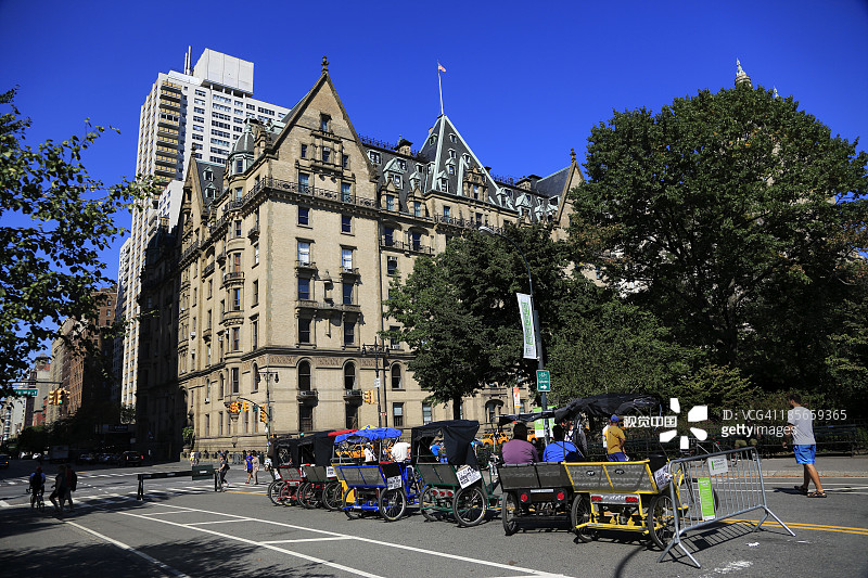 达科他公寓大楼图片素材