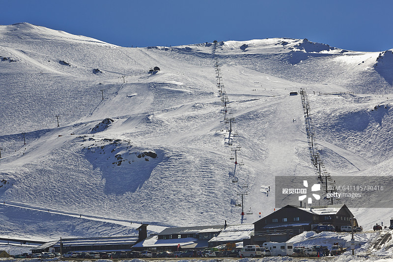 哈特山滑雪场图片素材
