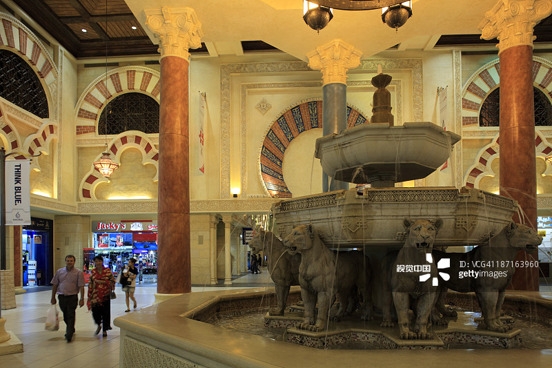 伊本·白图泰购物中心安达卢西亚庭院图片素材