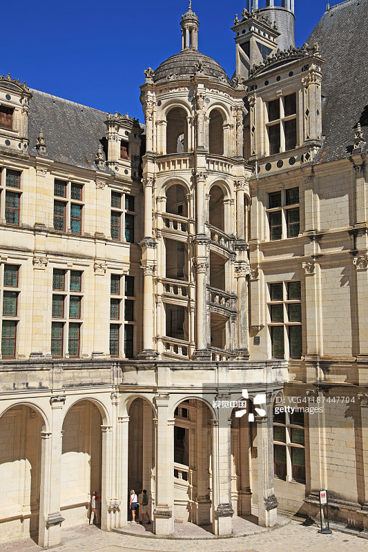 法国香波堡图片素材