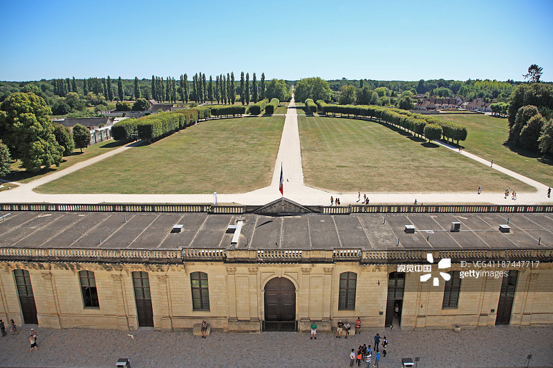 法国香波堡图片素材