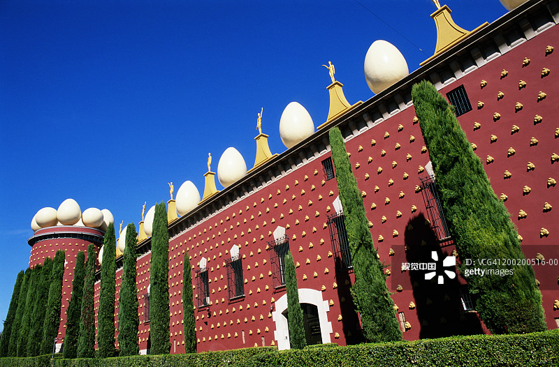 西班牙加泰罗尼亚菲格雷斯达利博物馆外观图片素材