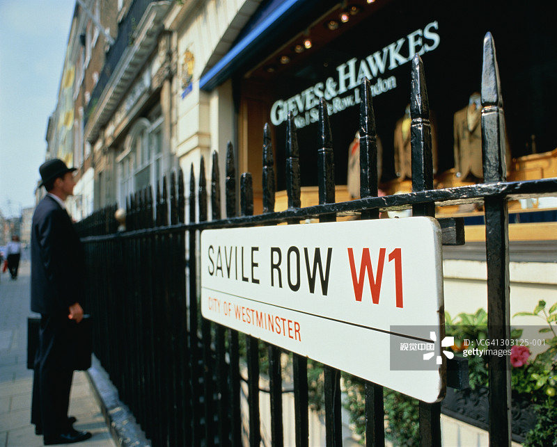 英国伦敦萨维尔街图片素材