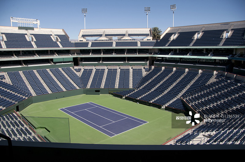 印第安维尔斯网球场图片素材