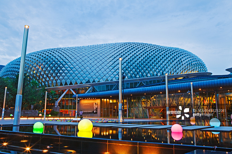 新加坡滨海艺术中心图片素材