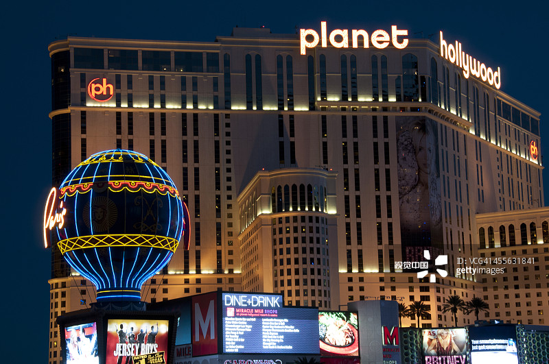 拉斯维加斯巴黎酒店图片素材