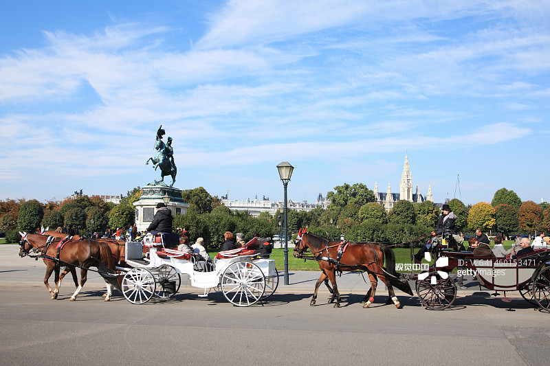 奥地利维也纳霍夫堡图片素材