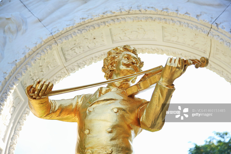 奥地利维也纳约翰·施特劳斯图片素材