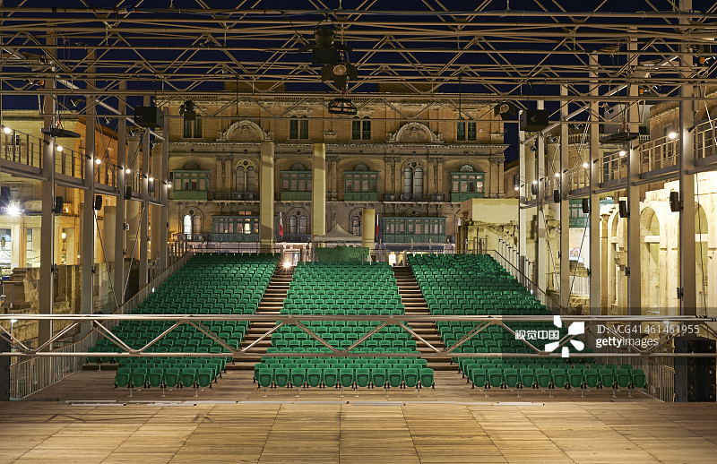 瓦莱塔伦佐·皮亚诺露天剧场图片素材