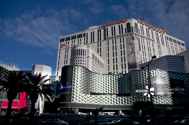 拉斯维加斯好莱坞星球酒店外观图片素材