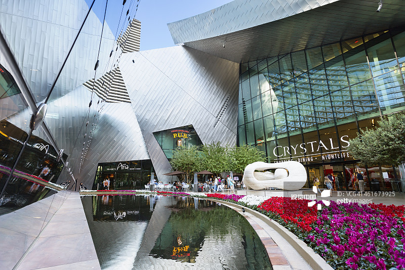 城市中心综合体水晶购物中心图片素材