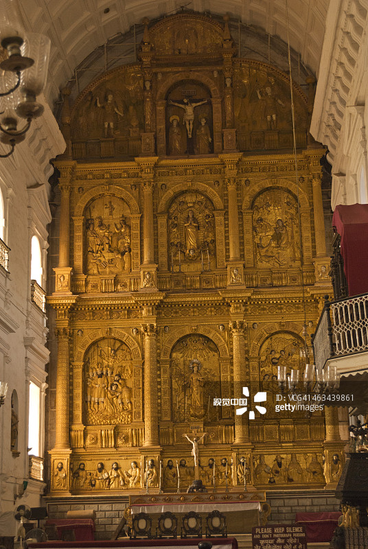 主教座堂中殿图片素材