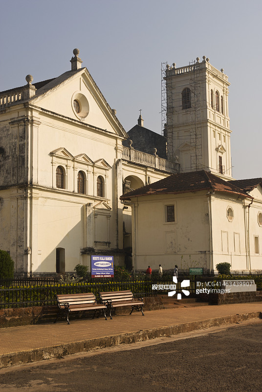 果阿主教座堂外观图片素材