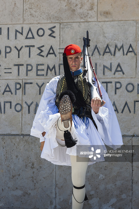 希腊雅典宪法广场图片素材
